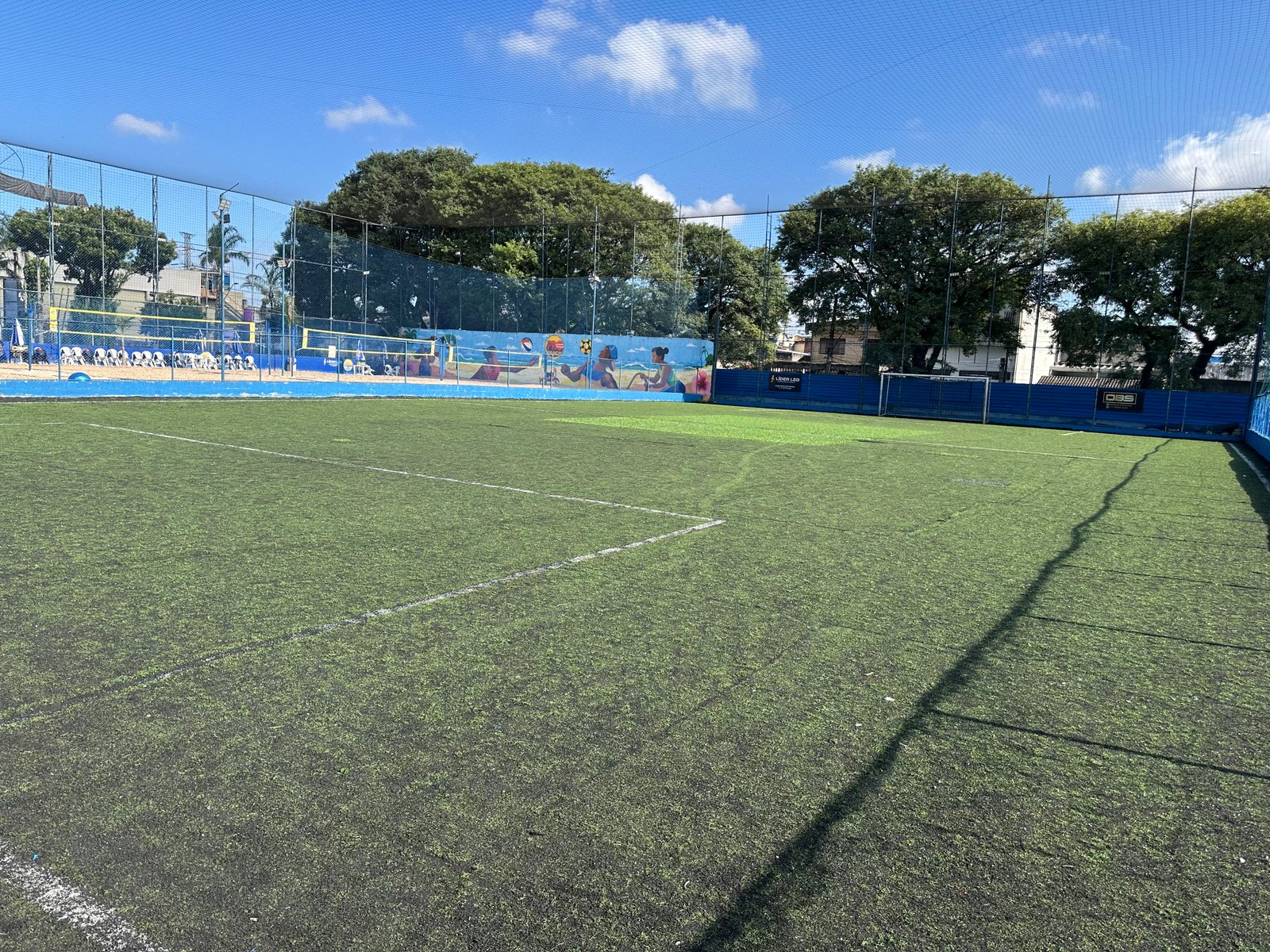 quadra de futebol